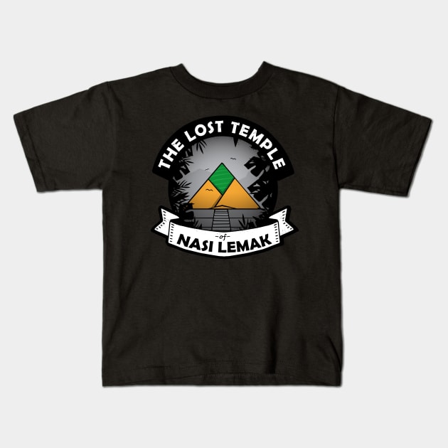 The Lost Temple of Nasi Lemak Kids T-Shirt by MickyJJ